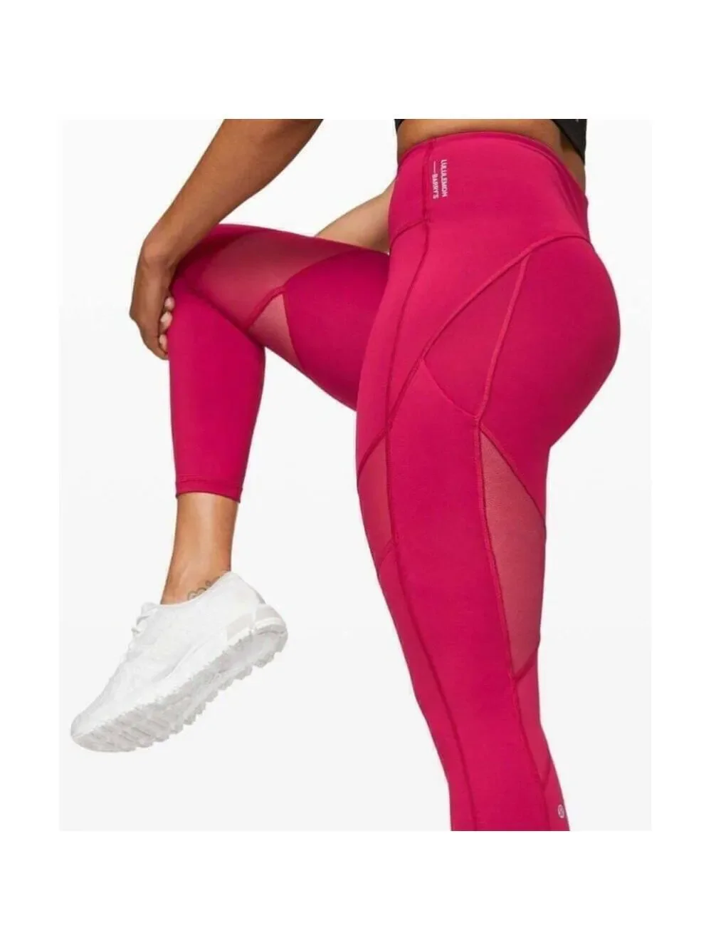Lululemon X Barrys | Stronger as One Tight 25" in Ruby Red - Picture 14 of 15